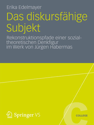 cover image of Das diskursfähige Subjekt